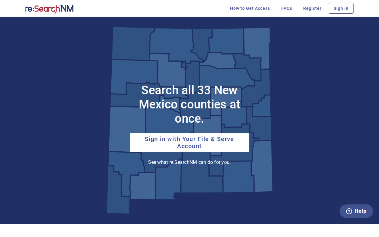 re SearchNM access for Santa Fe County criminal court documents